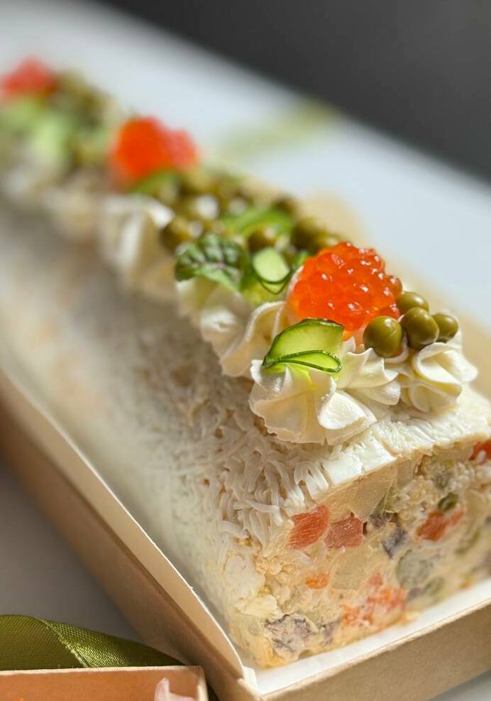 Новогодний оливье