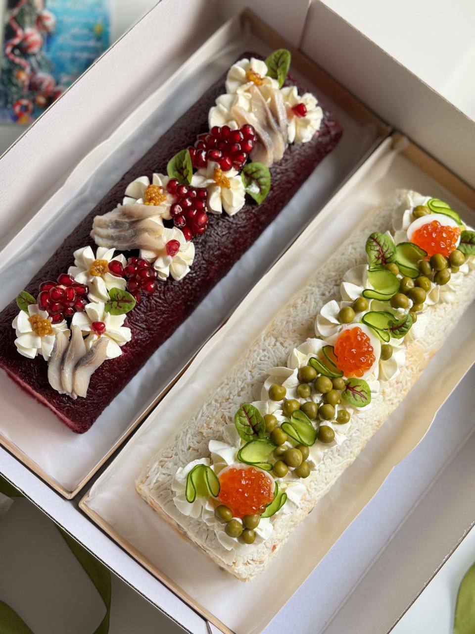 Салат рулет